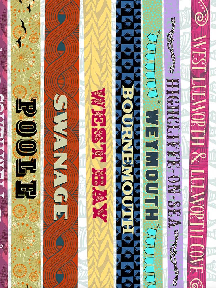 The Northern Line – wholesale Poster – Coastal Dorset - Poster Print3