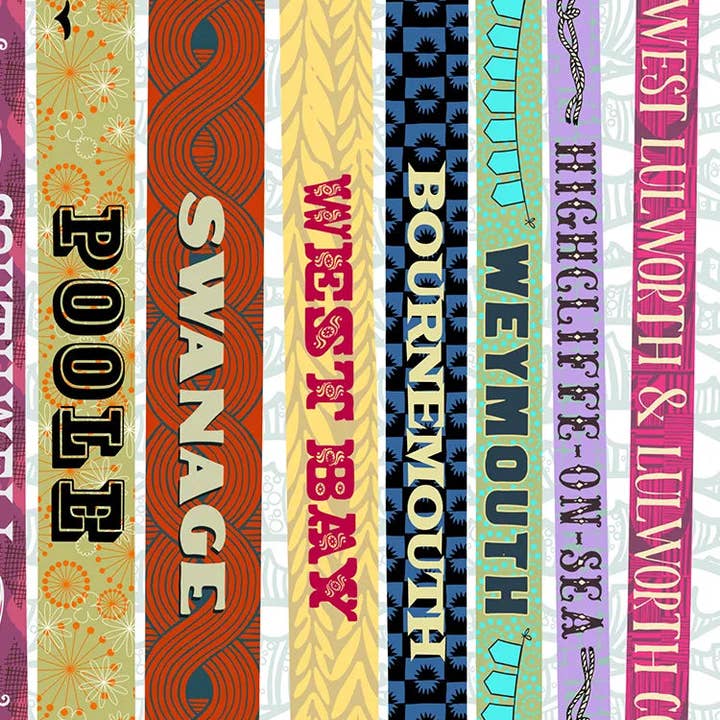 The Northern Line – wholesale Poster – Coastal Dorset - Poster Print3