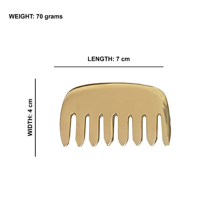 El'Cobre - Wholesale Hair Brush/Comb - Kansa Comb