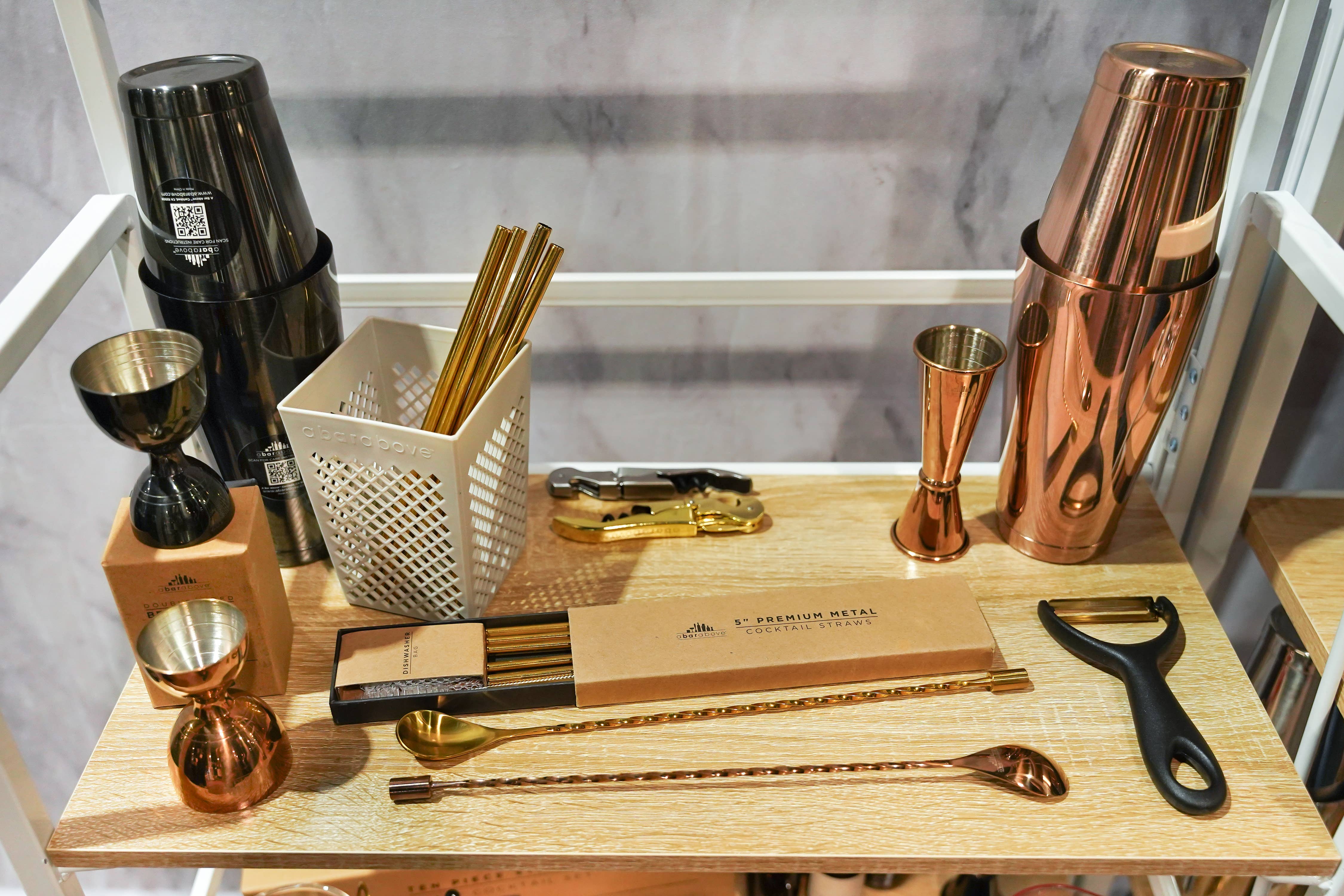 A Bar Above – wholesale Bar tool – Bar Spoons (Combo Set of 2, 1 Spiral & 1 Smooth), Stainless9