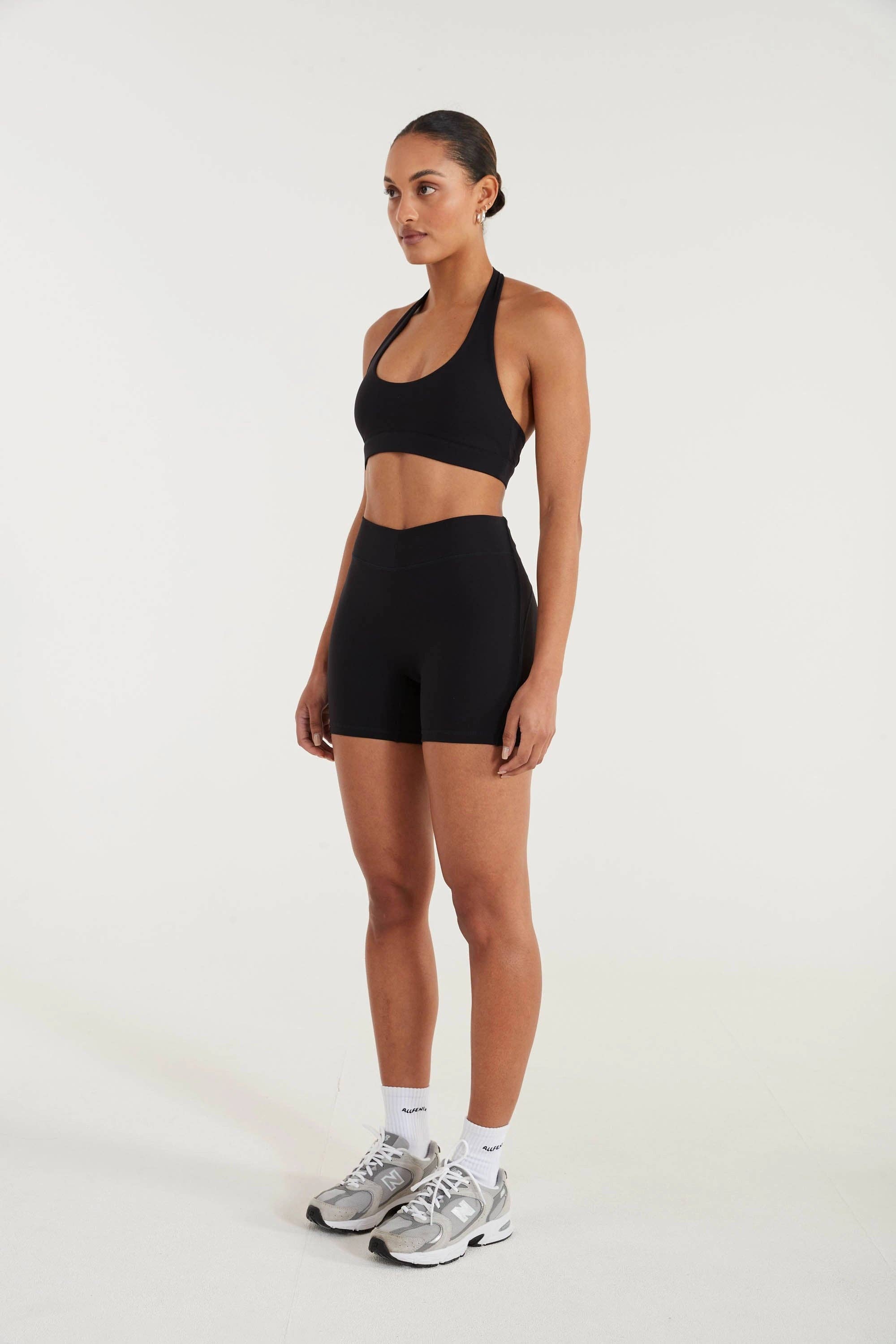 Black EcoSculpt Shaping 5" Bike Short for wholesale on Faire4