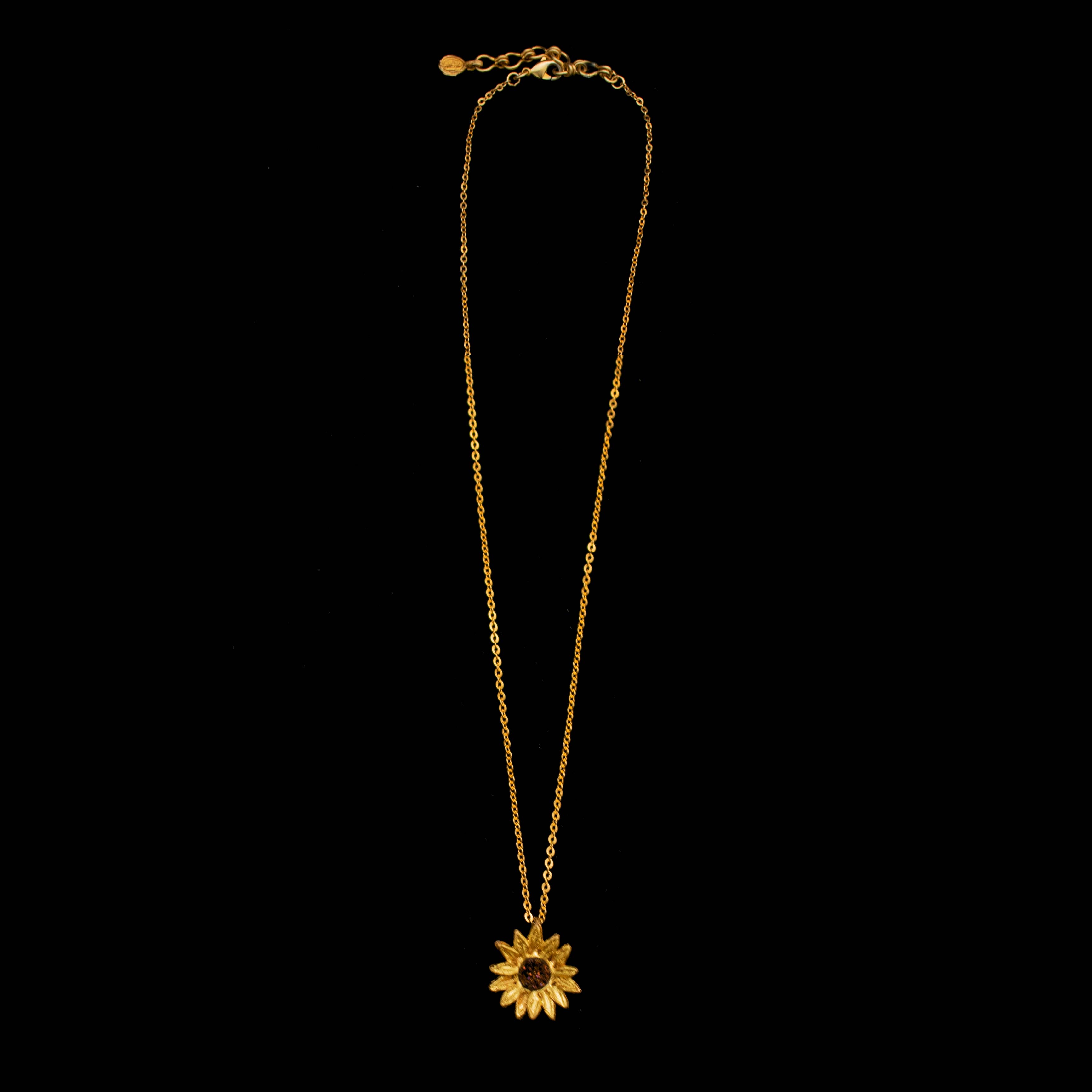 Michael Michaud - Wholesale Pendant/Charm Necklace - Sunflower Petite Pendant - 16" Adj.1