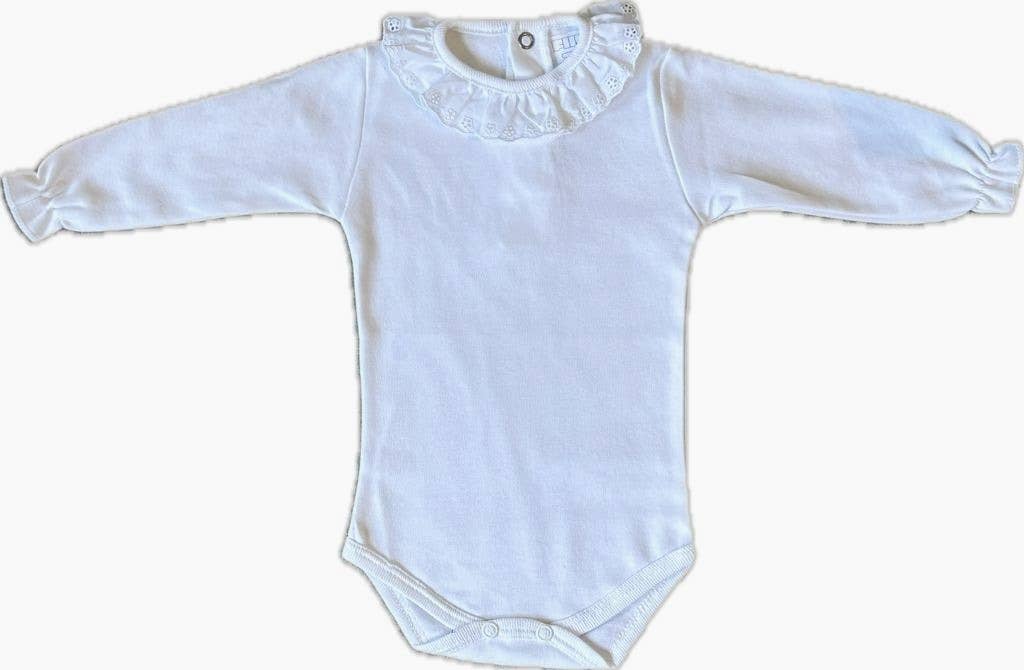 Nós e Tranças - Wholesale Bodysuit (Non-Footed) - Baby - Baby Body With Frill Colar/ Bodie Bebe Com Gola Folho2