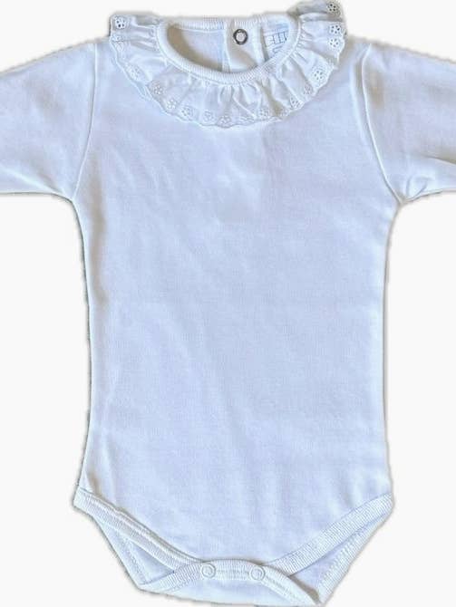 Nós e Tranças - Wholesale Bodysuit (Non-Footed) - Baby - Baby Body With Frill Colar/ Bodie Bebe Com Gola Folho2