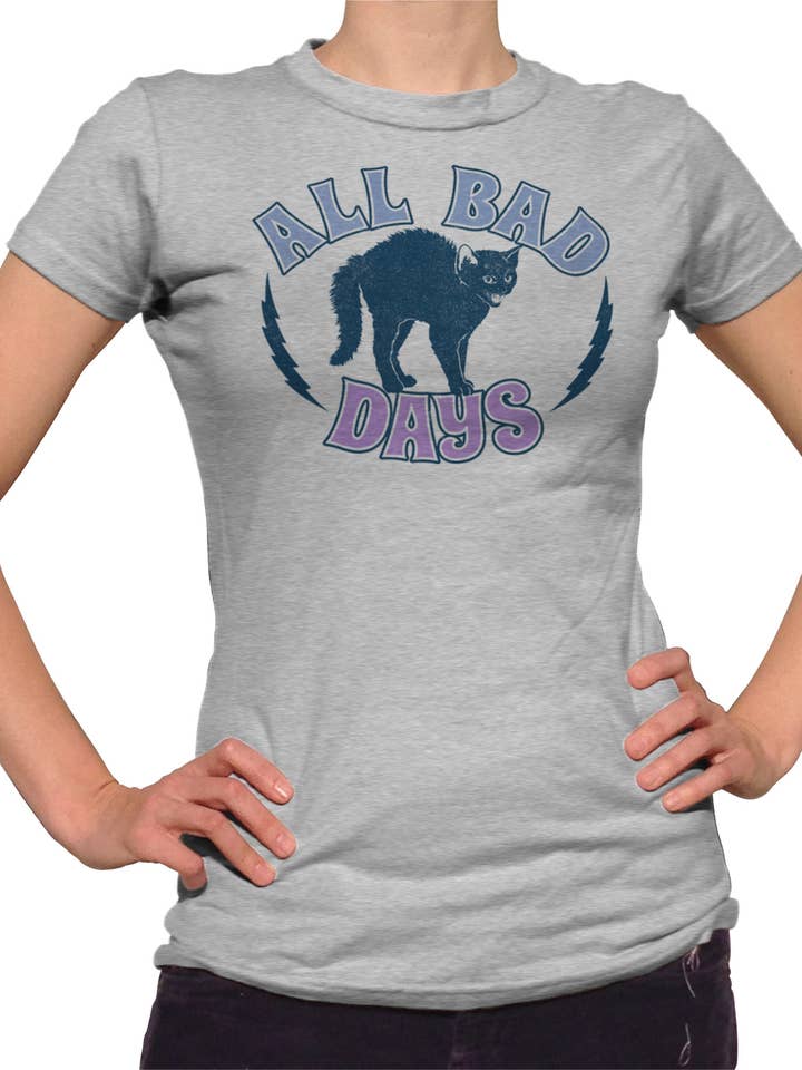Women's All Bad Days T-Shirt for wholesale by Boredwalk