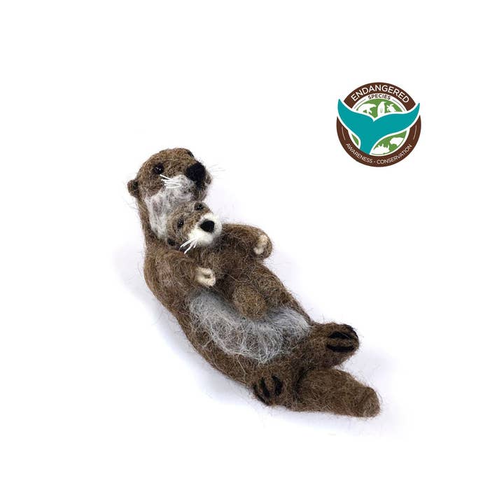 Utter och bebis för wholesale av Lanart Alpaca