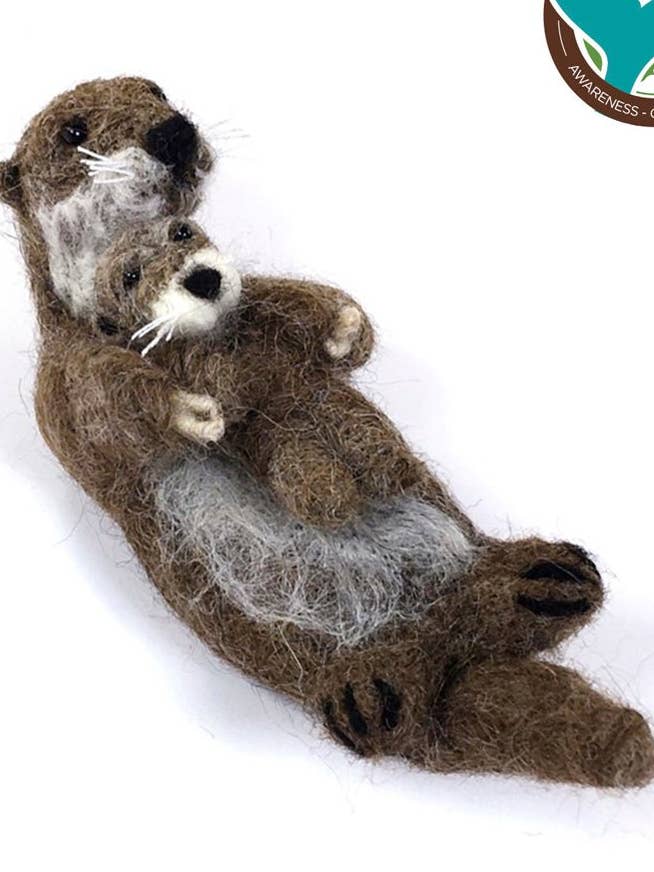 Otter & Baby for wholesale by Lanart Alpaca