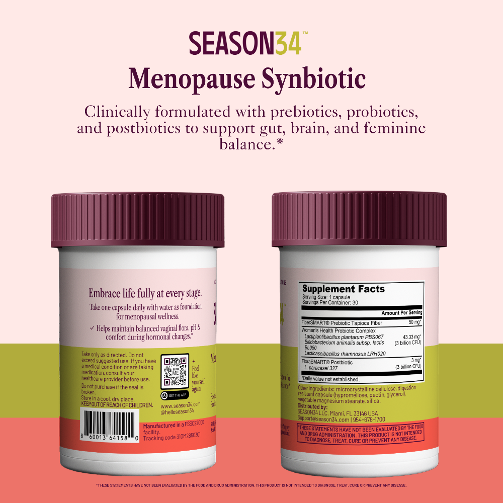 SEASON34 - Wholesale Oral Supplement/Vitamin - Menopause Microbiome Foundation – Vaginal Balance, pH & Odor4