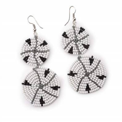 Double Disc Earrings for wholesale by BeadWORKS