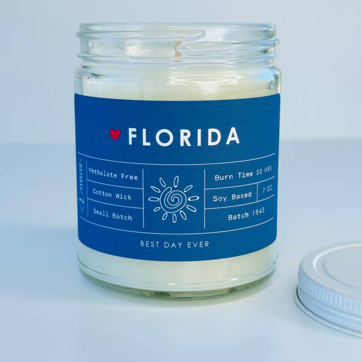 Rambling Caravan - Wholesale Jar/Filled Candle - Florida Candle14
