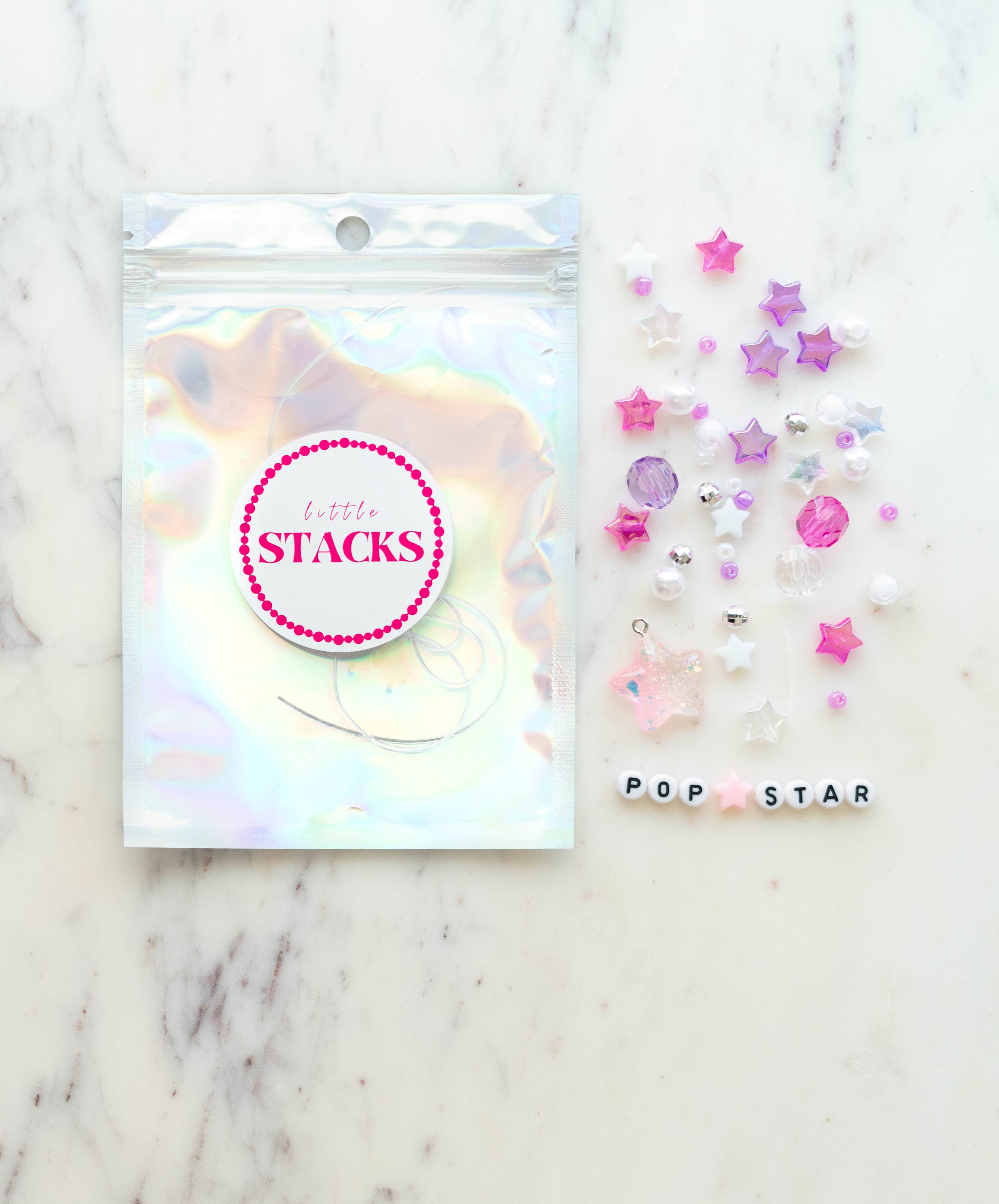 Little Stacks – wholesale DIY Jewellery – Child – The Pop Star STACK2