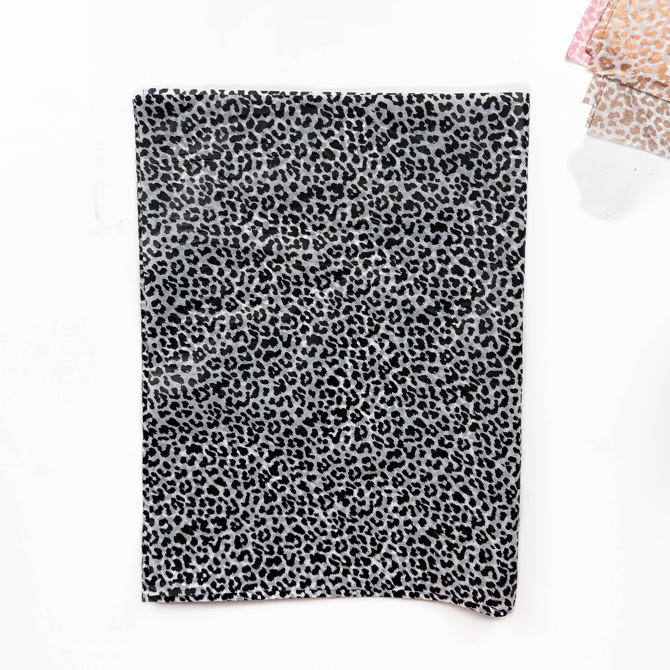 ByHome – Engroshandel Silkepapir – 28" x 20" leopardmønstret 17g indpakningspapir ark0