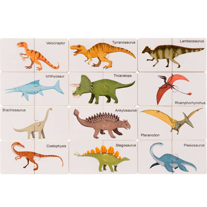Wooden puzzles Dinosaurs for wholesale by Munda Mundi