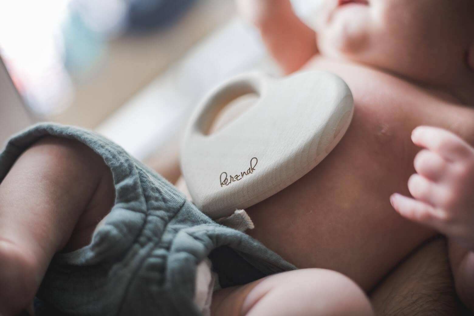 MusikGlück - Wholesale Wood Toy - Kids - Baby rattle grasping toy "close to the heart" | Baby rattle | Wooden toy4