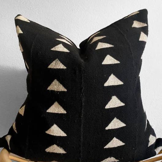 Mahogany Citizen - Wholesale Throw pillow cover - African Global Mudcloth Arrow Pillow Cover1