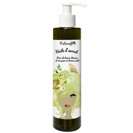 Pure and natural avocado oil & pump cap for wholesale by Naturafro