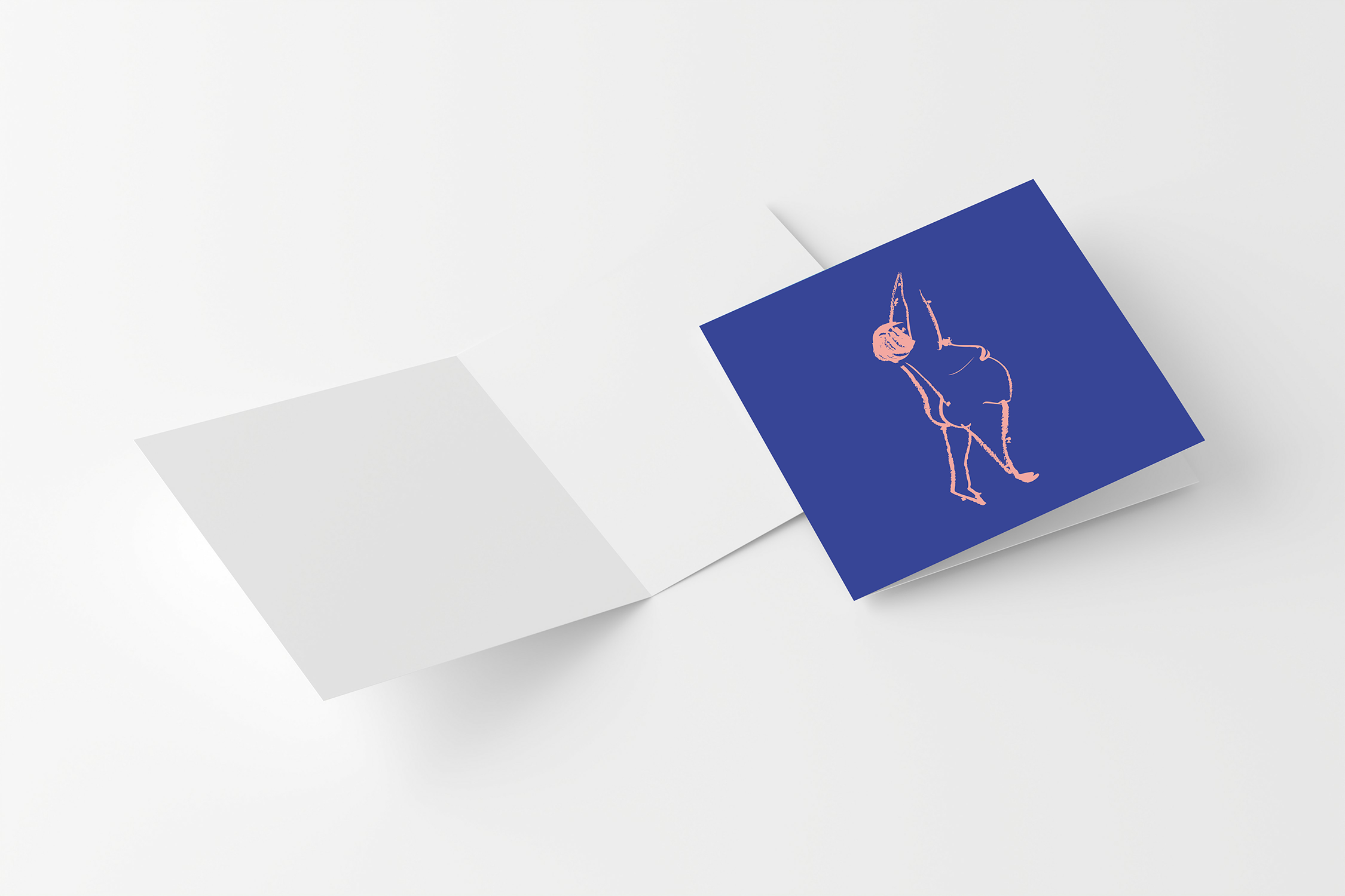 Laura Pomarius - Wholesale Everyday Greeting Card - Nude Dancer - A Unique Body Positive Greeting Card2