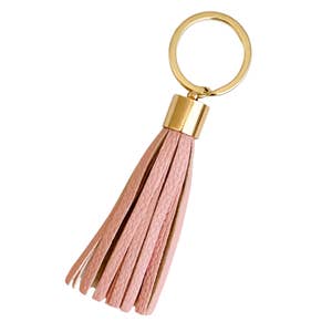 Bulk Buy China Wholesale Women Leather Tassels Keychain Car Circle Key Rings  Gift Bag Hanging Buckle $1.69 from R&S Bijoux Ltd