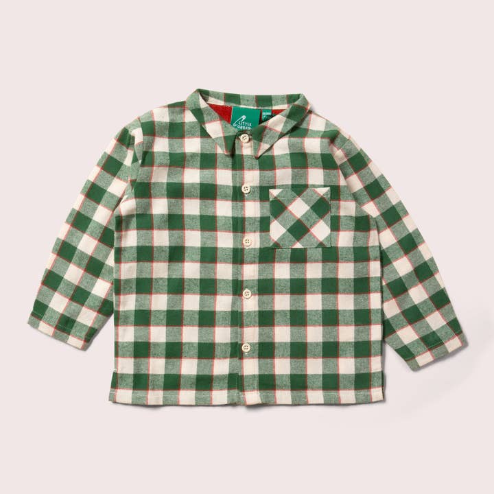 Fern Green Check Classic Pyjamas (Unavailable in US & CA) for wholesale on Faire