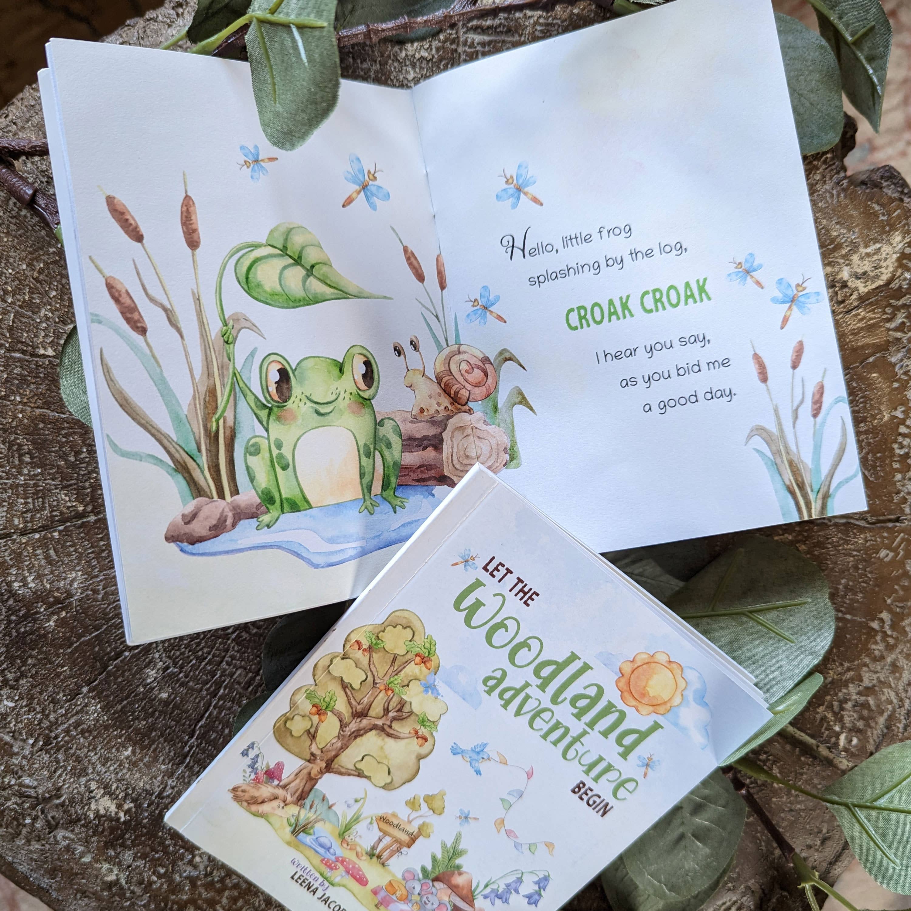 Gifting Studio Ltd - Wholesale Baby & Toddler Book (0-2) - Let The Woodland Adventure Begin Book | New Baby Book | Gift2