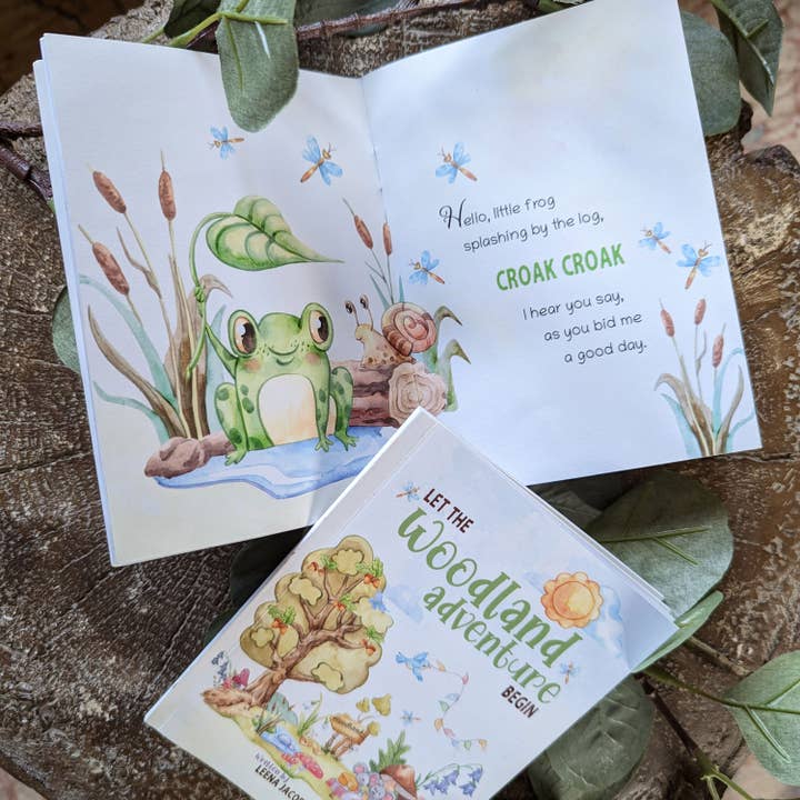 Gifting Studio Ltd - Wholesale Baby & Toddler Book (0-2) - Let The Woodland Adventure Begin Book | New Baby Book | Gift2