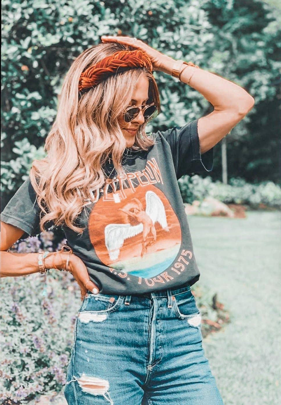 Iris Atelier - Wholesale Haarband - Dames - Gevlochten fluwelen hoofdband - grotere versie1