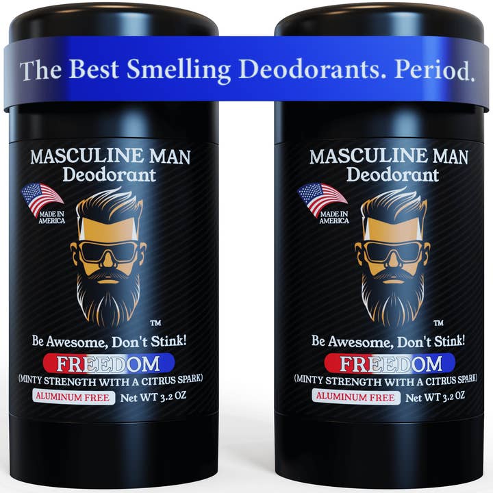 MASCULINE MAN Natural Aluminum Free Deodorant - Freedom for wholesale by MASCULINE MAN