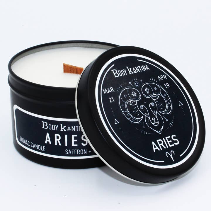 ARIES ZODIAC CANDLE for wholesale by Body Kantina