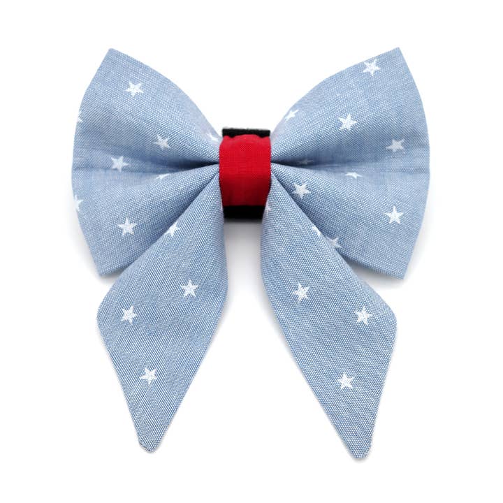 Arc pour chien Patriotic Sailor pour la vente par Winthrop Clothing Co.