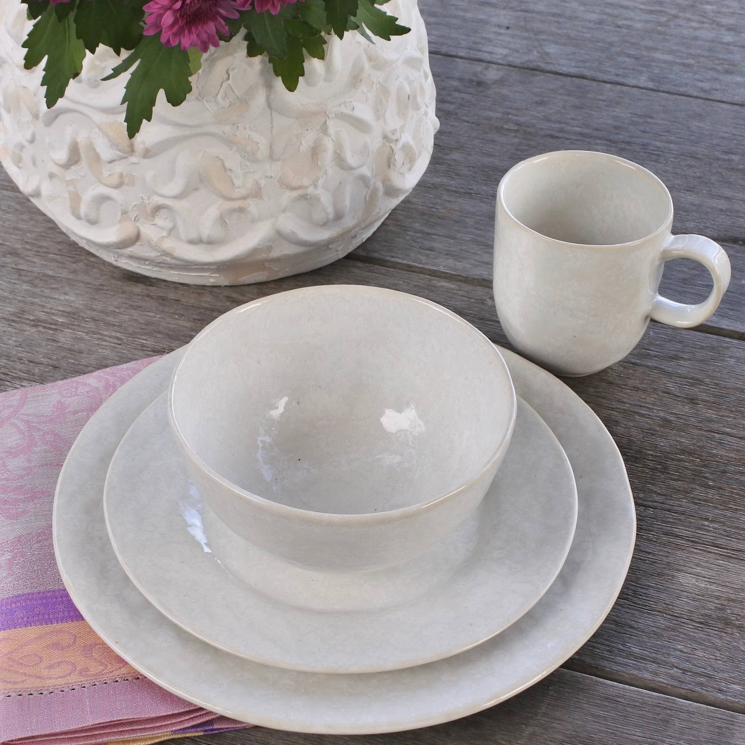 Carmel Ceramica – Großhandel Schüssel – Cozina White Suppen-/Müslischale2