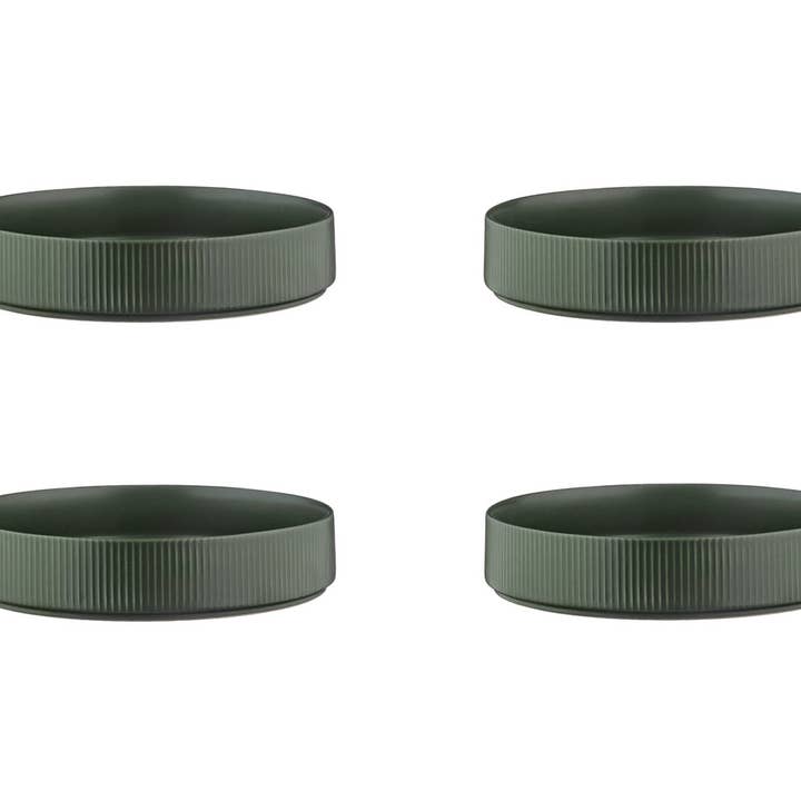 Tiefer Teller SCANDI Ø21,5cm - 4 Stück - Olive für den Großhandel von Björn