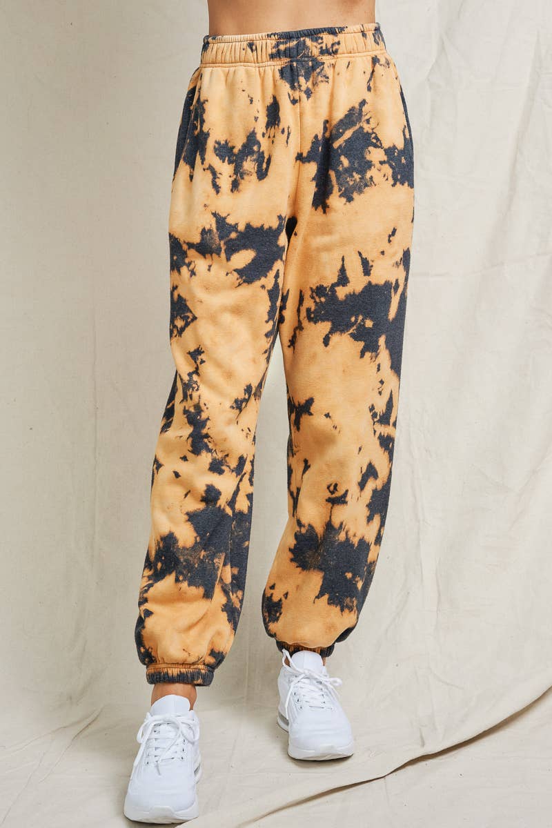 lalamia - Wholesale Pants - Women's - MPT28065C-TD-BLACK/MUSTARD2
