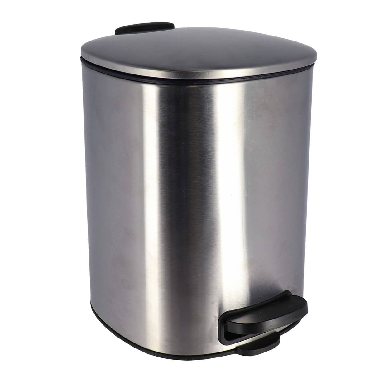Evideco French Home Goods - Wholesale Bathroom Trashcan - Metal Trash Can with Silent Soft Close Lid Large 5L 1.3 Gal10