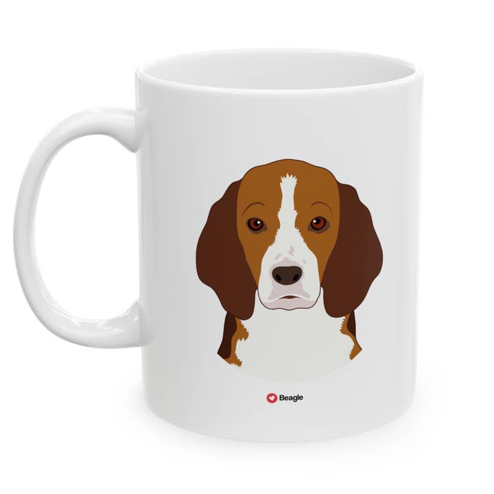 Beagle Love Dogs Mug 11 oz for wholesale by Motiva Gifts