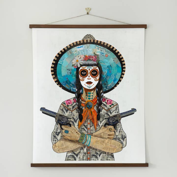 Dolan Geiman - Wholesale Art Print - Art Print | Sugar Skull Wall Art | ROSE + THORN