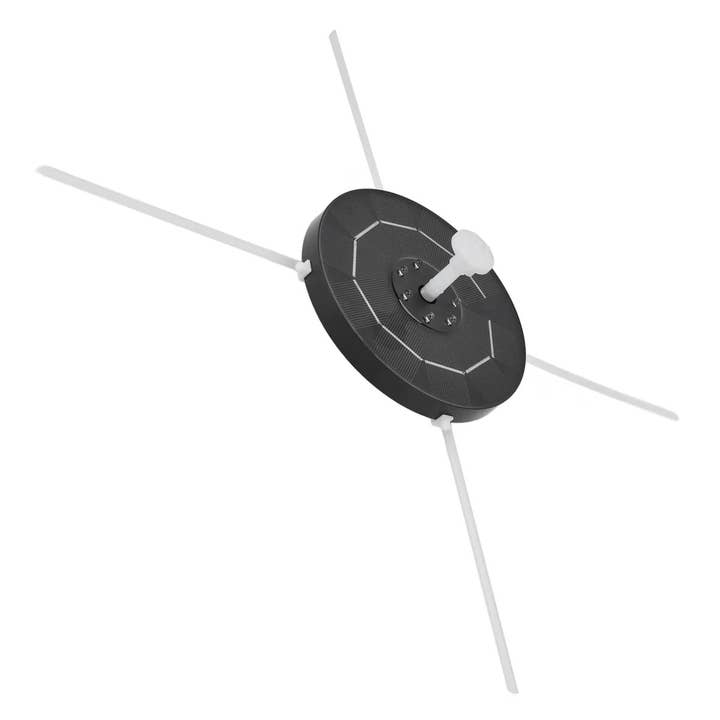 Will's Company - Wholesale Outdoor Ornament/Decor - Solar Powered Fountain Disc for Birdbath3