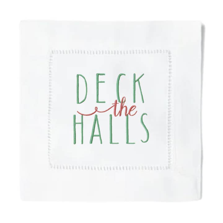 Baralho dos Halls Guardanapos Cocktail por atacado de Blythe Embroidery Co.