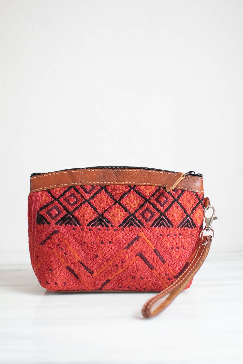 Red SALE - Woven Wristlet Crossbody Purse for wholesale on Faire