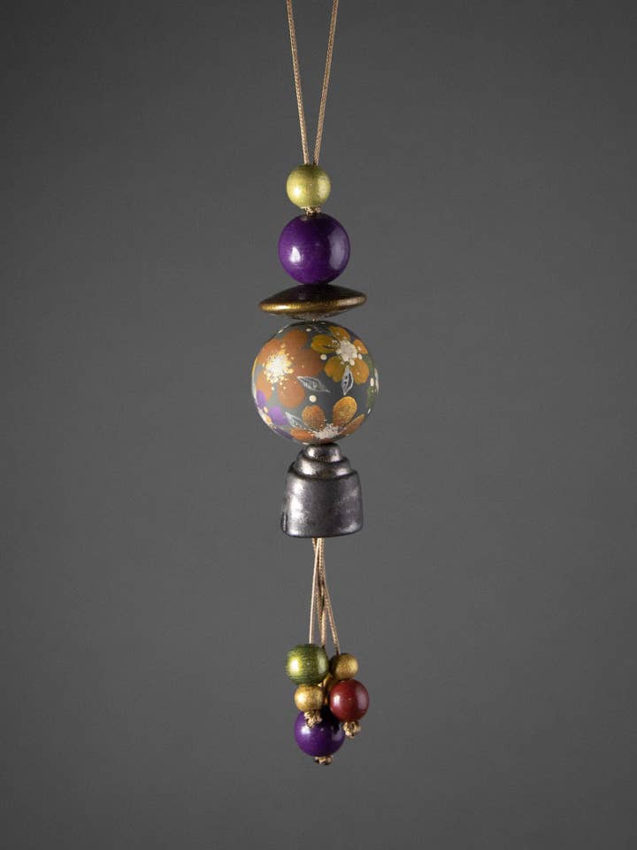 October Garden Beaded Pendant for wholesale by Gannwood