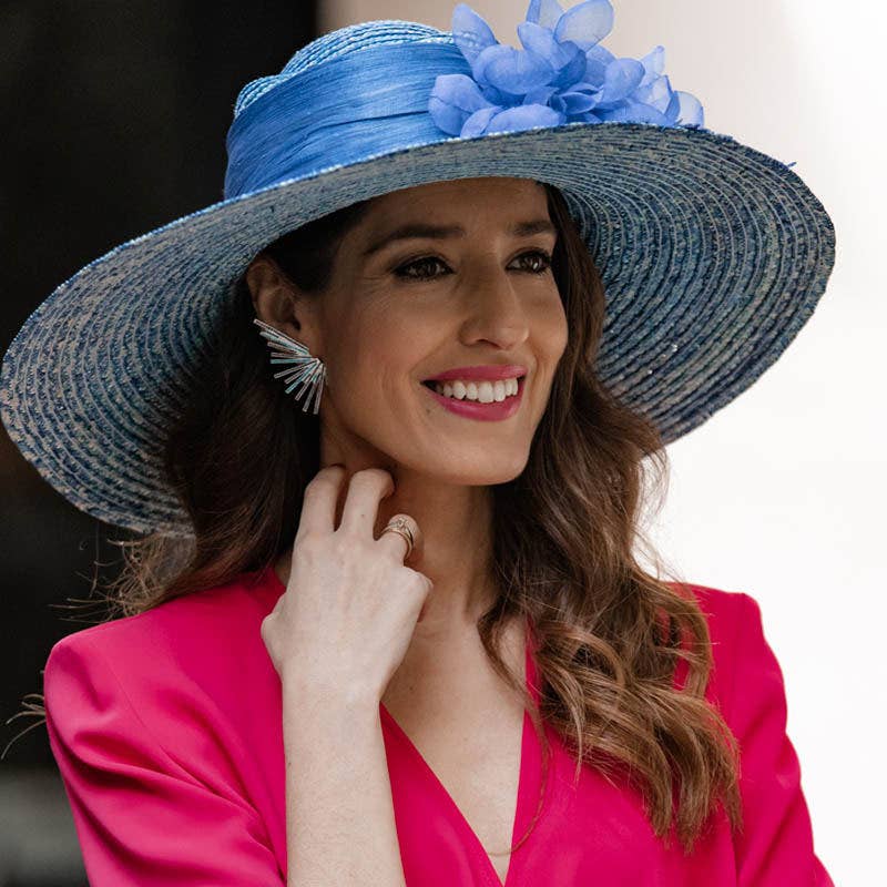 ACUS - Wholesale Dangle Earrings - Engel Silver Blue Earrings3