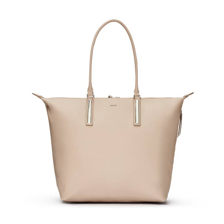 Studio Tote Nylon i Beige för wholesale av Caraa