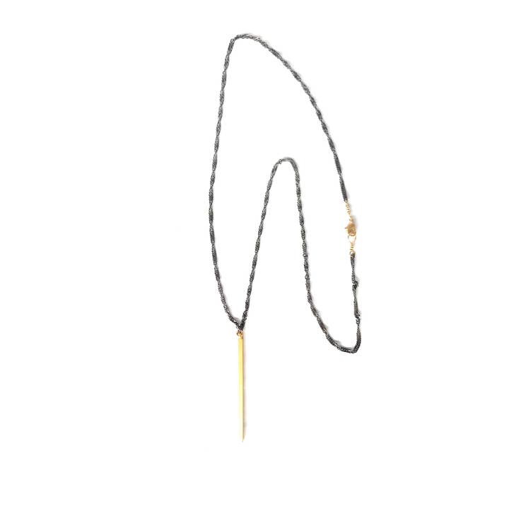 CV Designs - Wholesale Pendant/Charm Necklace - Bar Drop-Cvnbd