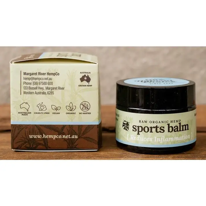 Margaret River Hemp Co - Wholesale Healing Salve/Balm/Cream - Hemp Sports Balm1