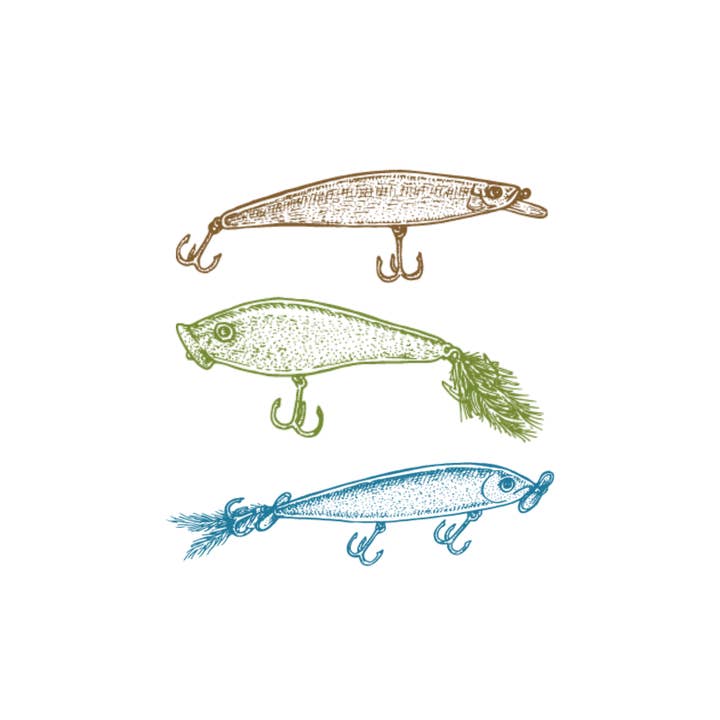 M2B Designs - Wholesale Sublimation Transfer - Fishing Lures DTF Transfer