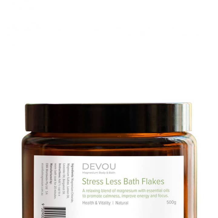 Devou - Wholesale Bath soak/milk - Devou Stress Less Bath Soak – 500g