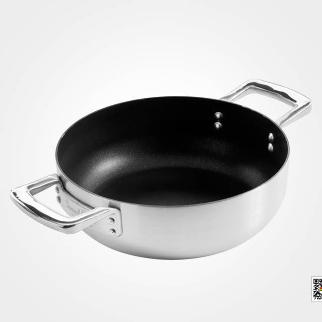 samuel groves - Venta al por mayor Sartenes - Sartén para chef Urban de acero inoxidable, antiadherente, triple, con tapa, 30 cm