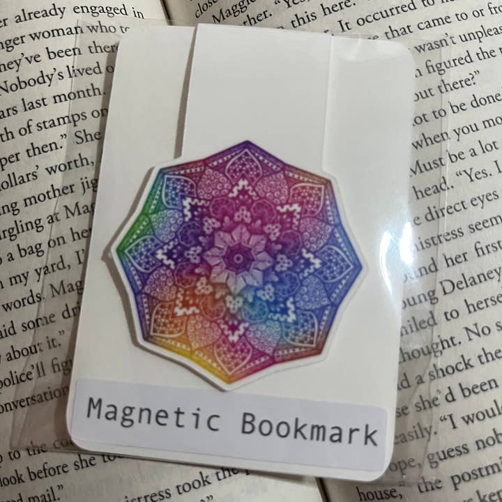 Colorful Mandala Magnetic Bookmark for wholesale by Always by Ashley Design