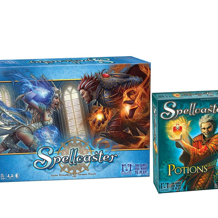 R & R Games - Wholesale Card Game - Spellcaster Combo - Base game W/ Expansion