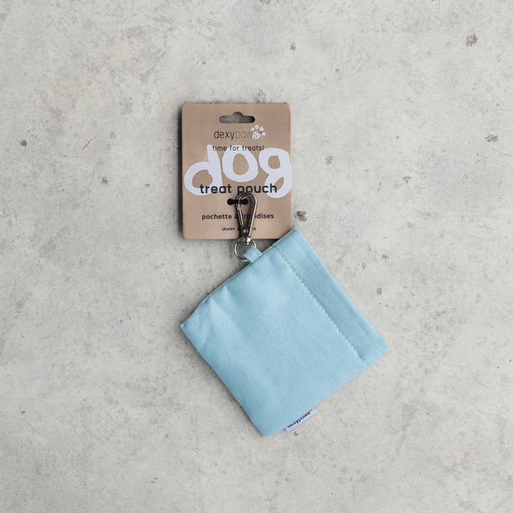 dexypaws - Wholesale Pet Treat Bag - Dog - Treat Pouch in Sky Blue