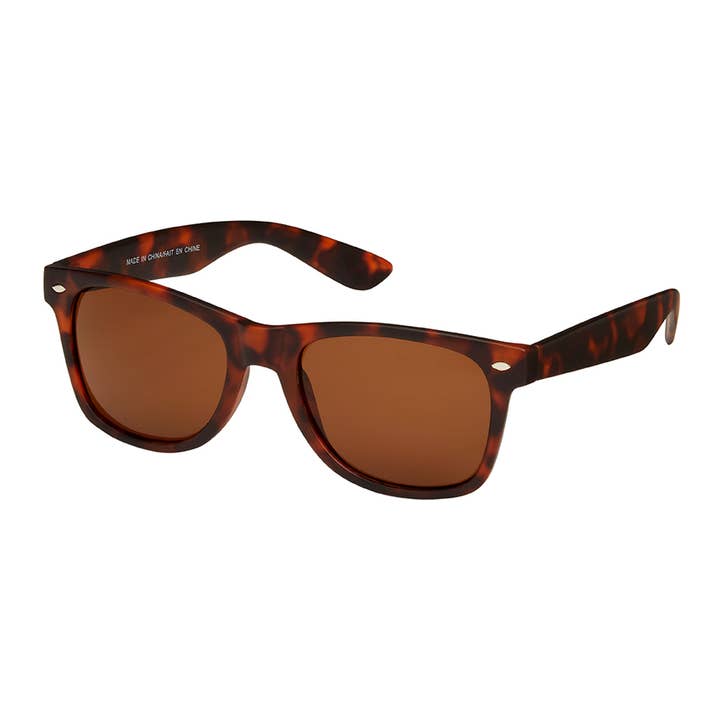 Blue Gem Sunglasses Inc - Wholesale Sunglasses - Unisex - 8045 - Classics - Brown Tortoise Assorted Sunglasses3